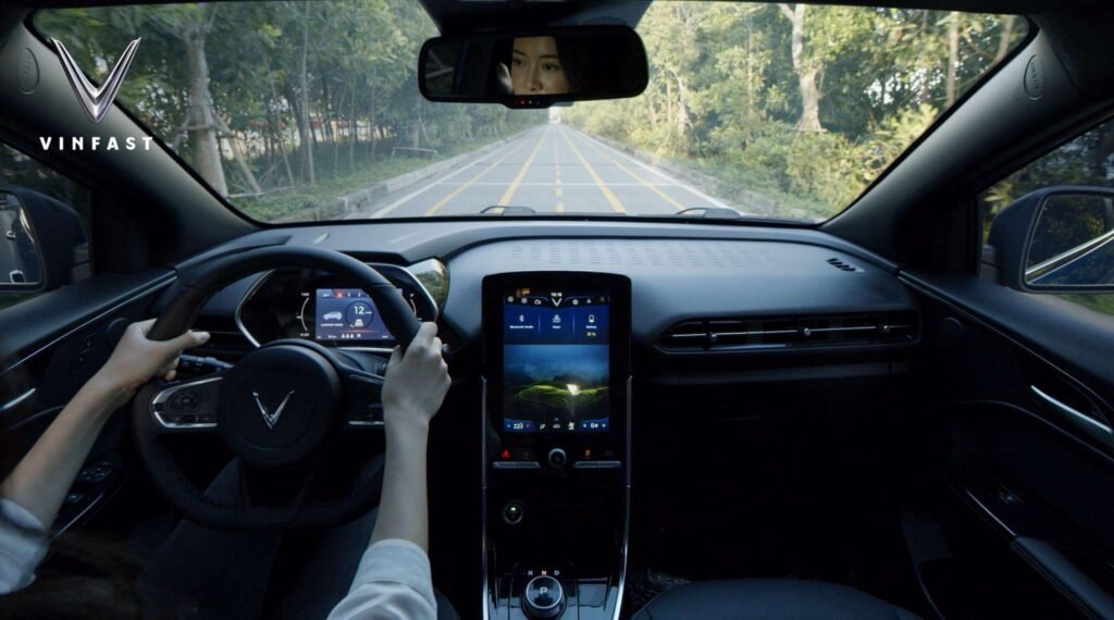 Ảnh nội thất xe Vinfast e34